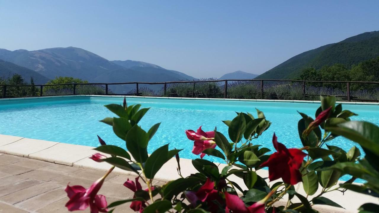 Agriturismo Roccagelli Vallo di Nera Exterior foto